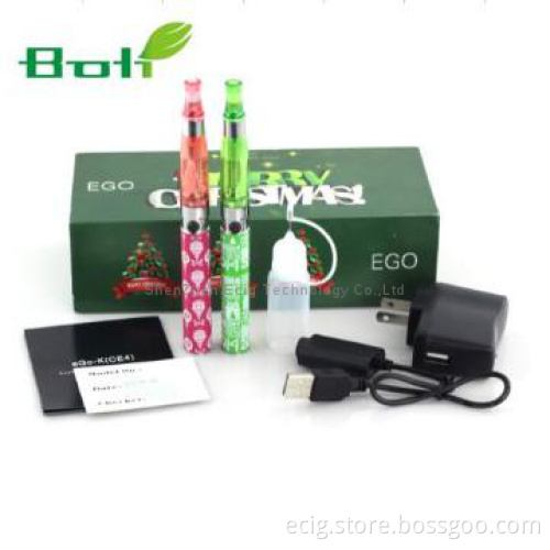 New e cig Xmas Kit Shenzhen wholesale Christmas ego kit